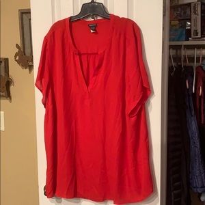 Torrid size 4 red top
